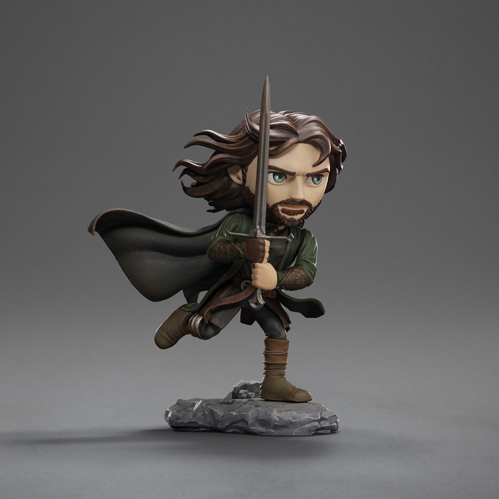 IRON STUDIOS - MINICO - LE SEIGNEUR DES ANNEAUX - ARAGORN STATUE 17CM