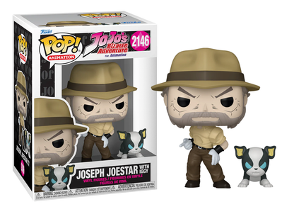 JOJO PART 3 - POP & Buddy N° 2146 - Joseph Joestar & Iggy