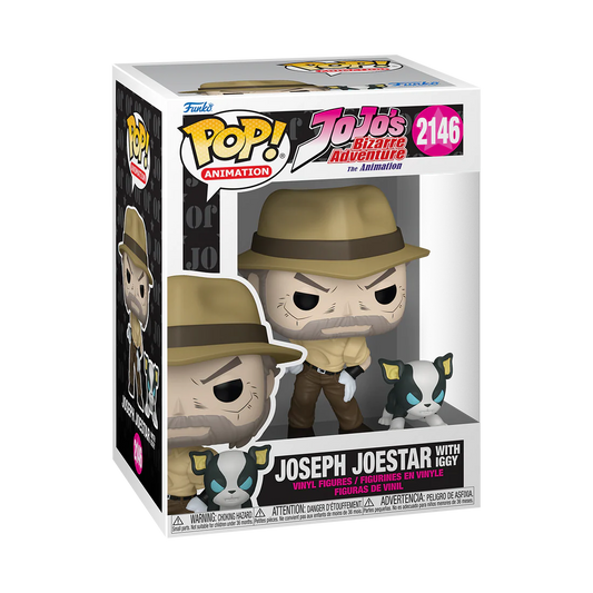 JOJO PART 3 - POP & Buddy N° 2146 - Joseph Joestar & Iggy