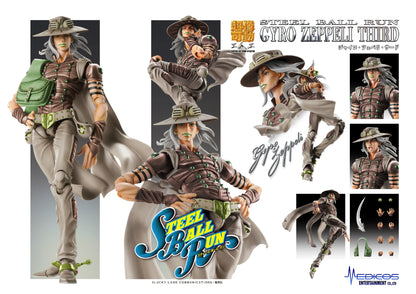 JOJO PART 7 - Gyro Zeppeli Third - Figurine Chozokado 16cm