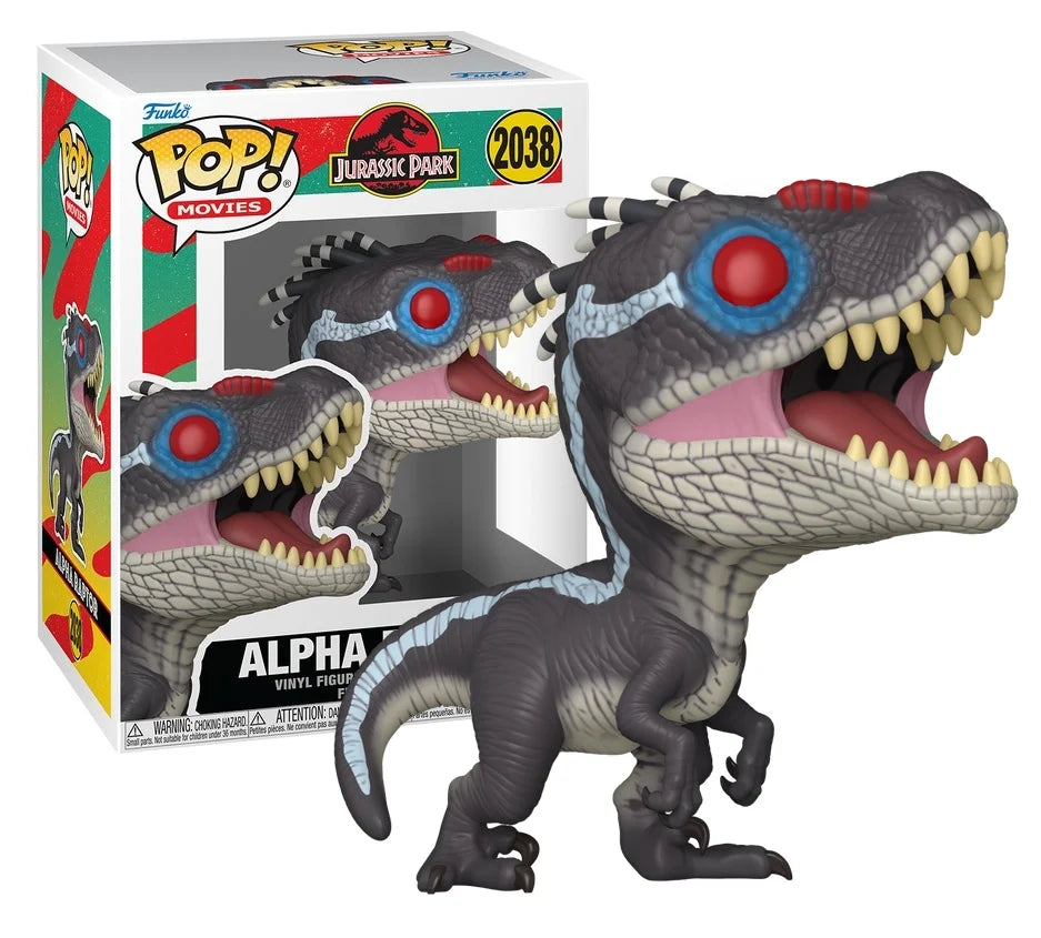 JURASSIC PARK - POP Movies N° 2038 - Alpha Raptor