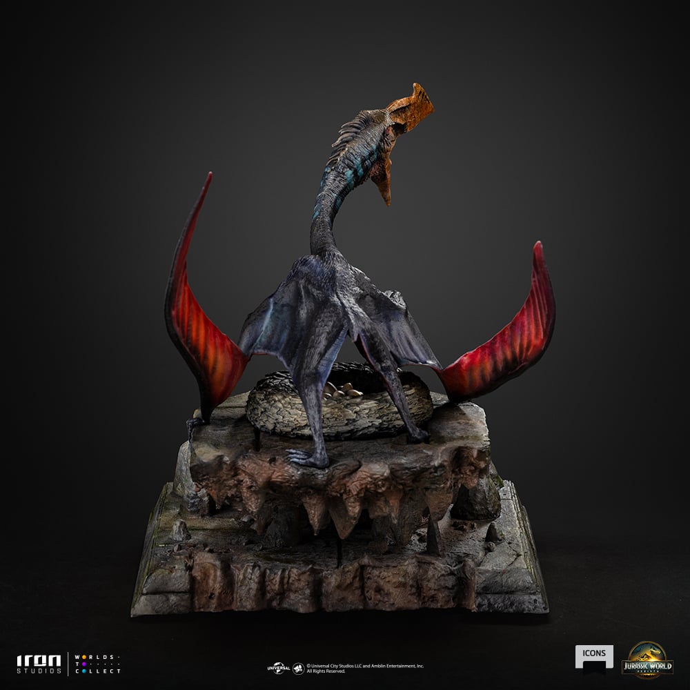 JURASSIC WORLD  REBIRTH - Quetzalcoatlus - Statuette Icons 25.8cm