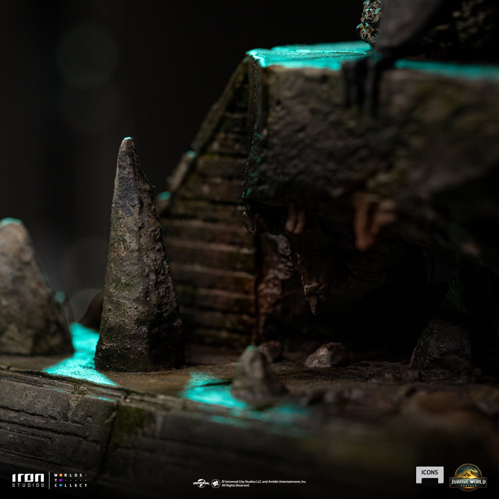JURASSIC WORLD  REBIRTH - Quetzalcoatlus - Statuette Icons 25.8cm