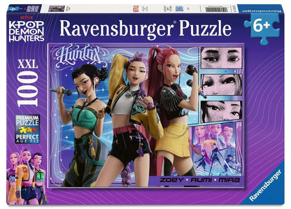 K-POP DEMON HUNTERS - Fans heureux, Honmoon heureux - Puzzle 100P XXL