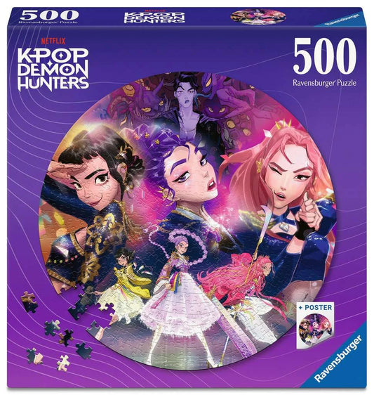 K-POP DEMON HUNTERS - Puzzle Rond 500p