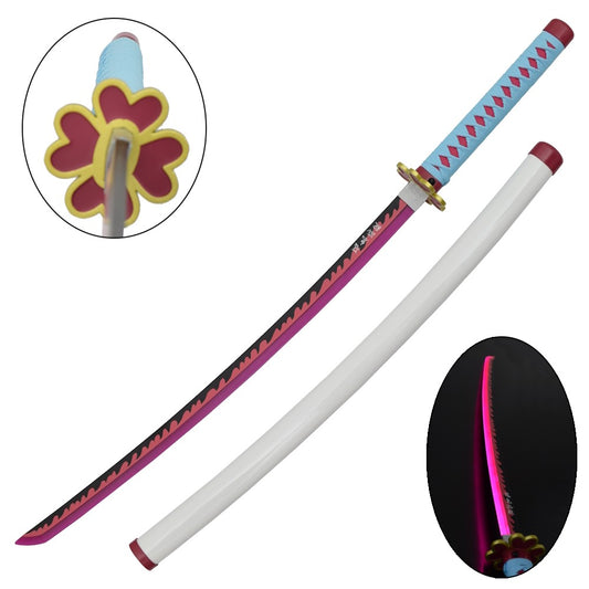 KATANA ORNEMENTAL AVEC LED INTERNE DE  MITSURI KANROJI DEMON SLAYER - KIMETSU NO YAIBA