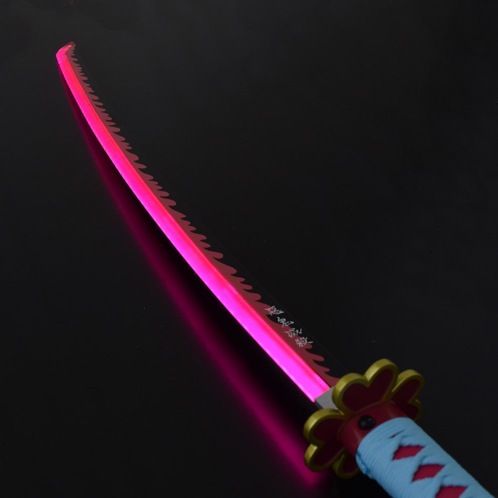 KATANA ORNEMENTAL AVEC LED INTERNE DE  MITSURI KANROJI DEMON SLAYER - KIMETSU NO YAIBA