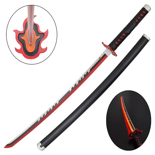 KATANA ORNEMENTAL AVEC LED INTERNE DE TANJIRO KAMADO II DEMON SLAYER - KIMETSU NO YAIBA