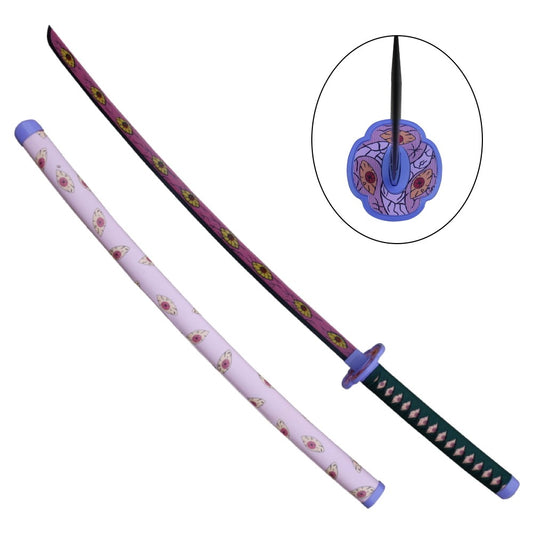 KATANA ORNEMENTAL DE KOKUSHIBOU/TSUGIKUNI MICHIKATSU KIMETSU NO YAIBA (DEMON SLAYER)