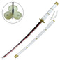 KATANA ORNEMENTAL ENMA SWORD OF ZORO WHITE COLOR ONE PIECE