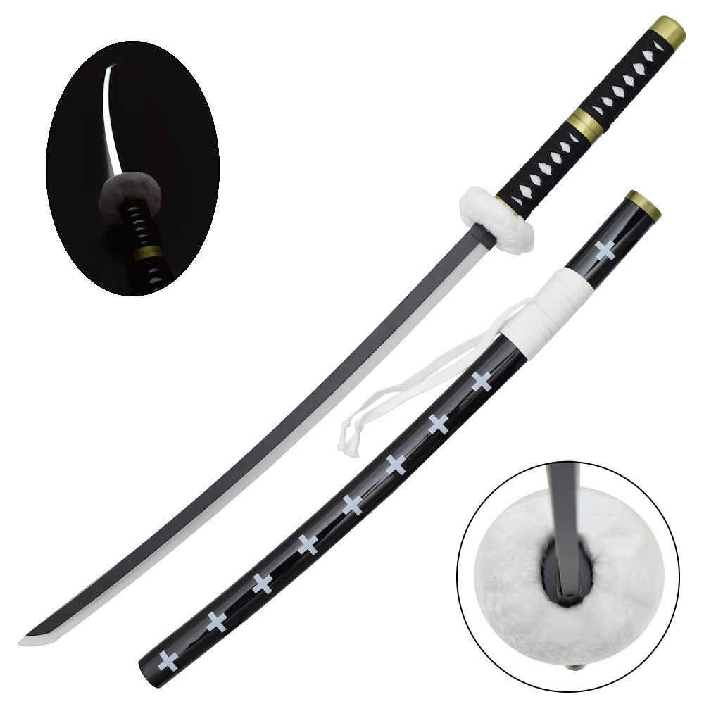 KATANA ORNEMENTAL LED INTERNE DE LA LOI TRAFALGAR  ONE PIECE