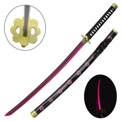 KATANA ORNEMENTAL LED INTERNE DU SHUSHUI KATANA DE RORONOA ZORO ONE PIECE
