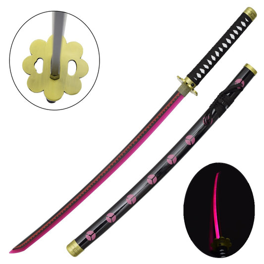 KATANA ORNEMENTAL LED INTERNE DU SHUSHUI KATANA DE RORONOA ZORO ONE PIECE