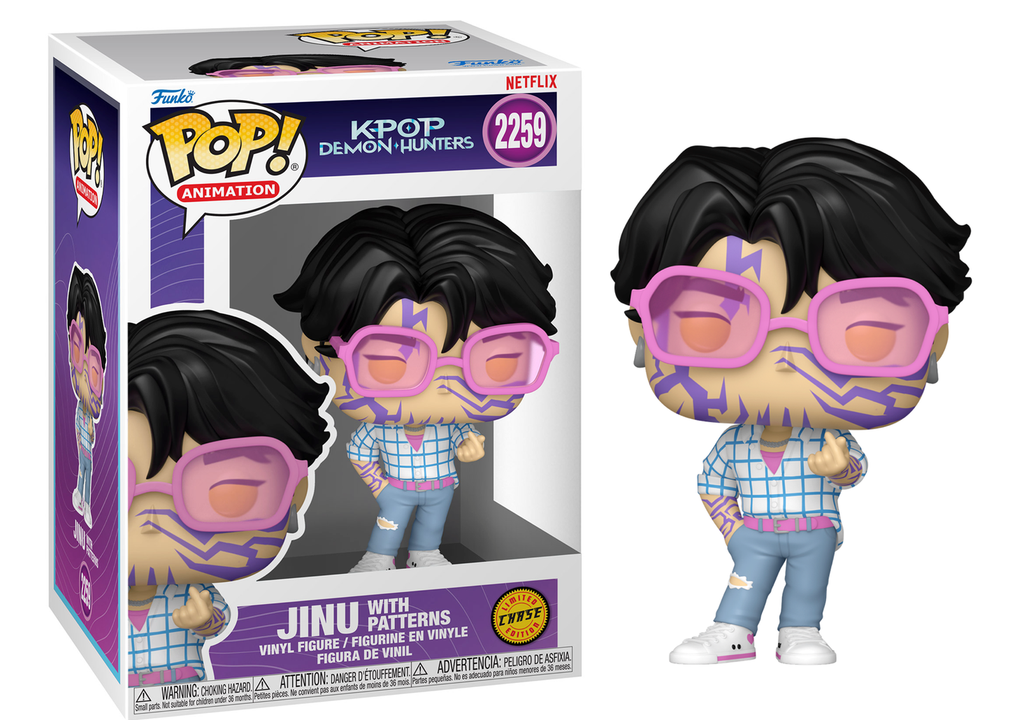 KPOP DEMON HUNTERS - POP Animation N° 2259 - Jinu avec chase