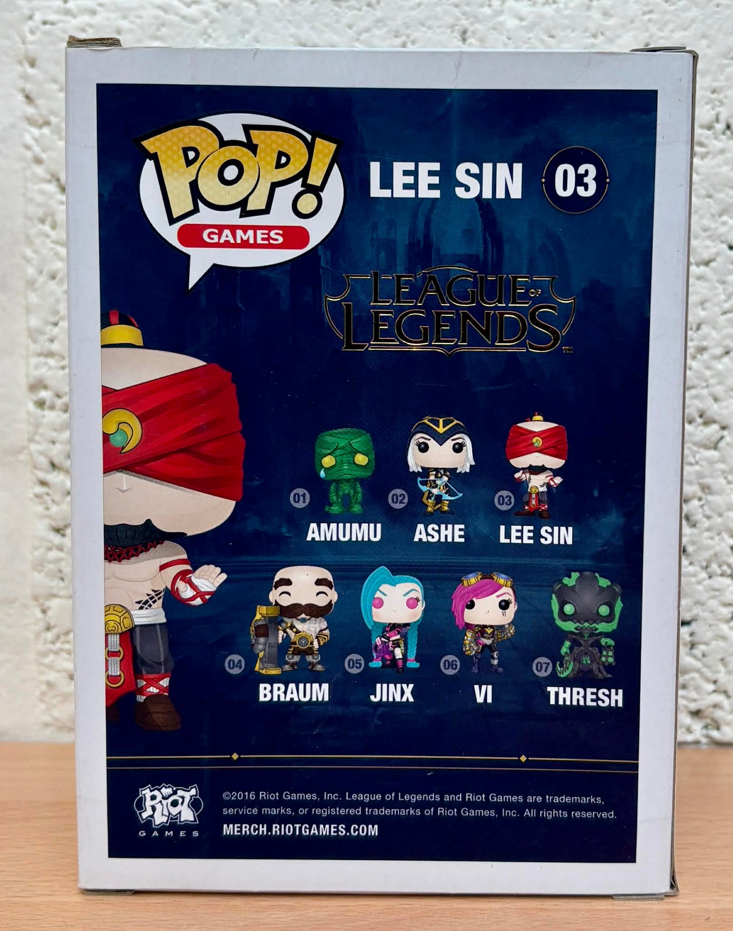 LEAGUE OF LEGENDS - Bobble Head POP N° 03 - Lee Sin