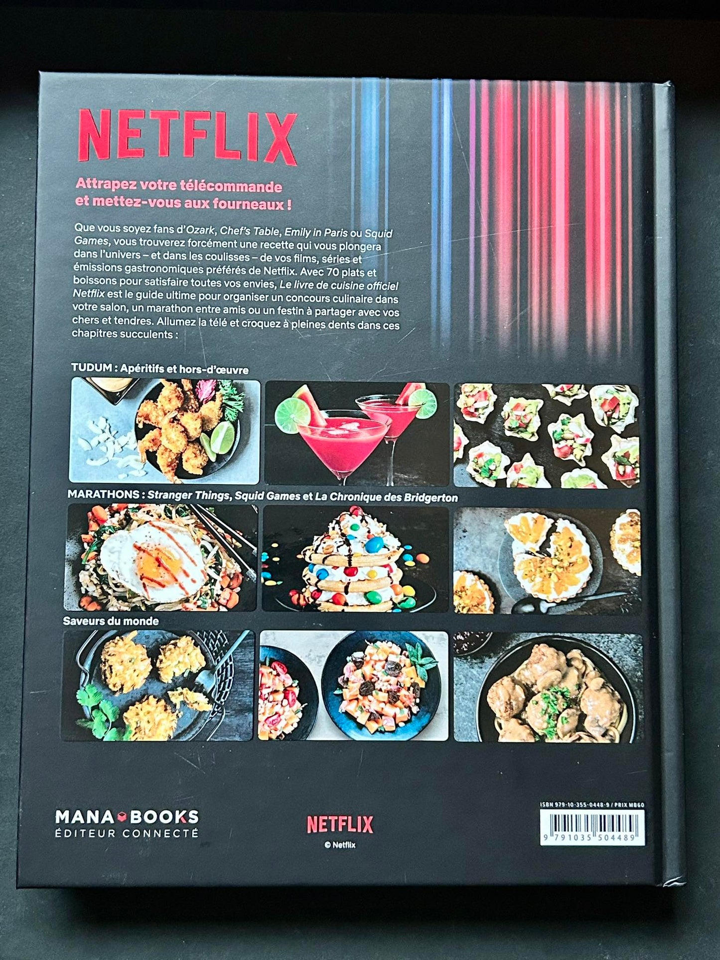LE LIVRE DE CUISINE OFFICIEL NETFLIX