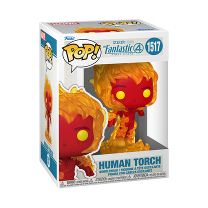 LES 4 FANTASTIQUES - POP Marvel N° 1517 - La Torche Humaine