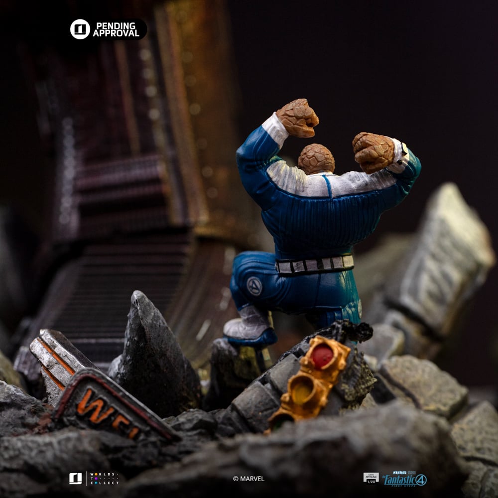 LES 4 FANTASTIQUES 2025 - Galactus - Statuette Diorama Deluxe 75cm
