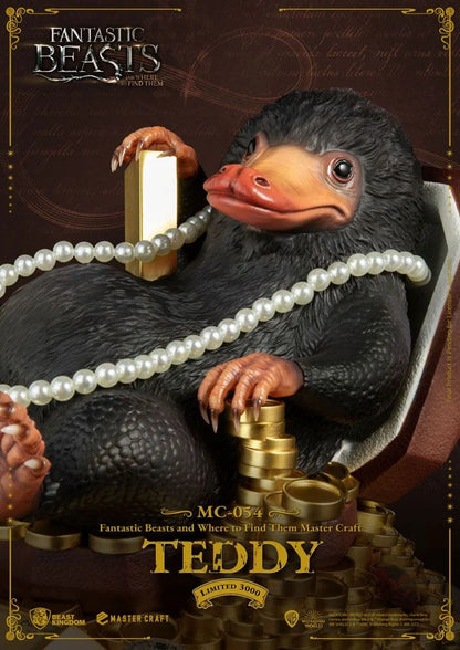 LES ANIMAUX FANTASTIQUES - Teddy - Statuette Master Craft 21cm