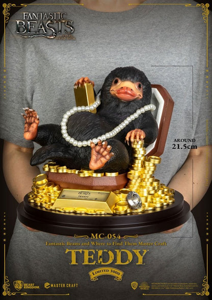 LES ANIMAUX FANTASTIQUES - Teddy - Statuette Master Craft 21cm