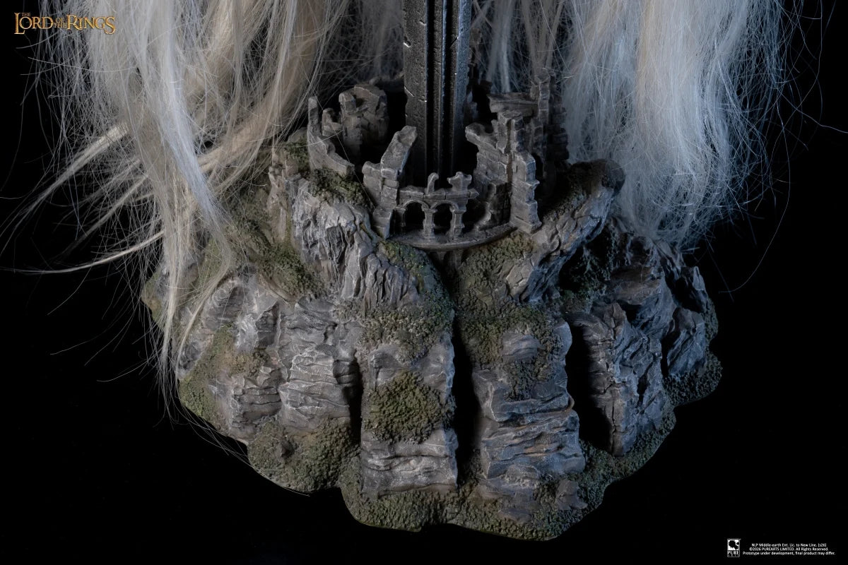 LE SEIGNEUR DES ANNEAUX - Roi Nazgul - Masque Scale Art 1/1 73cm