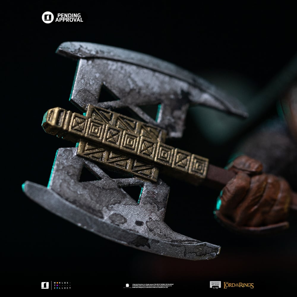LOTR - Gimli - Statuette Unleashed Art Scale 1/10 25.3cm