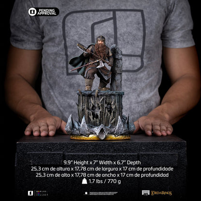 LOTR - Gimli - Statuette Unleashed Art Scale 1/10 25.3cm
