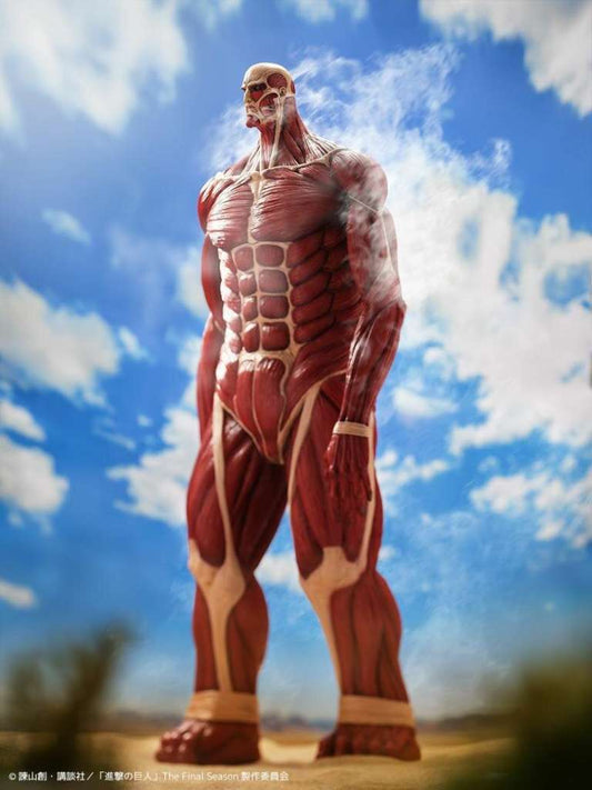 L'ATTAQUE DES TITANS - Titan Colossal - Figurine Mega Sofvi 63cm