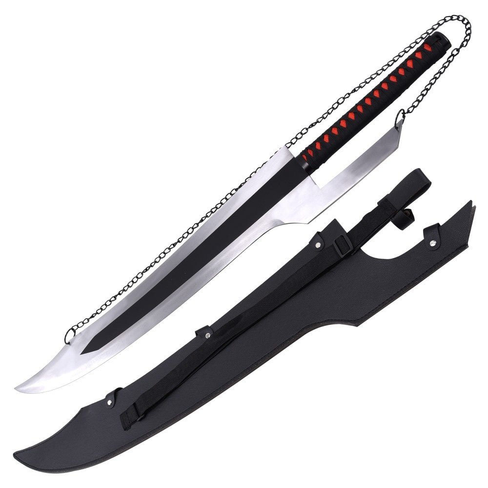 ICHIGO KUROSAKI'S BANKAI ZANPAKUTO ZANGESU SWORD FROM THE BLEACH ANIME SERIES