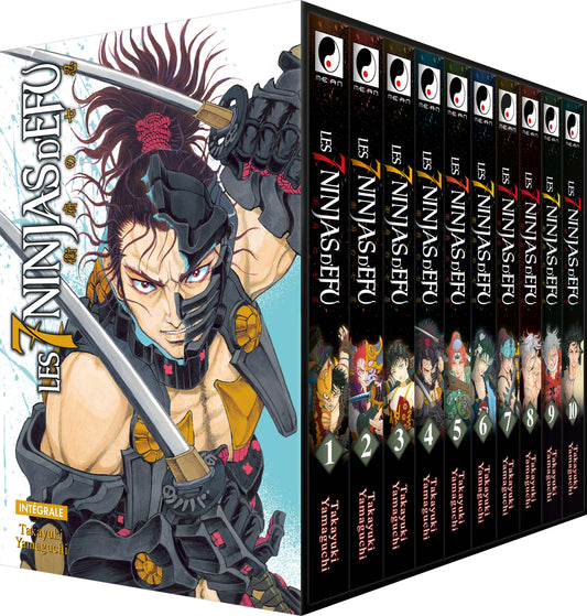 Les 7 Ninjas d'Efu - Coffret Intégrale (10 tomes)