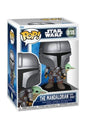 MANDALORIAN & GROGU - POP Star Wars N° 818 - Mandalorian Avec Grogu