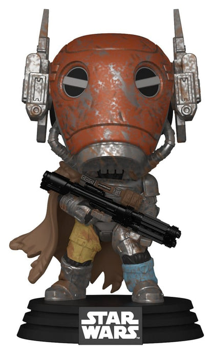 MANDALORIAN & GROGU - POP Star Wars N° 821 - Mercenary Guard Droid