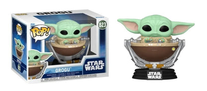 MANDALORIAN & GROGU - POP Star Wars N° 823 - Grogu