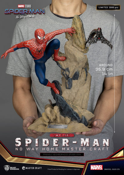 MARVEL - Friendly Neighborhood Spider-Man -Statuette Master Craft 36cm