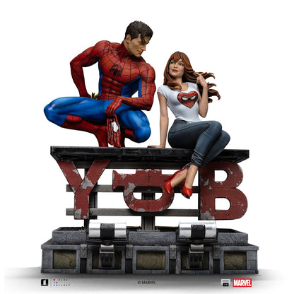 MARVEL - Spider-Man & MJ - Statuette Diorama 1/6 35cm