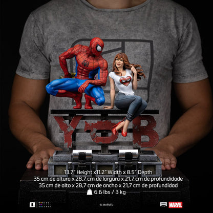 MARVEL - Spider-Man & MJ - Statuette Diorama 1/6 35cm