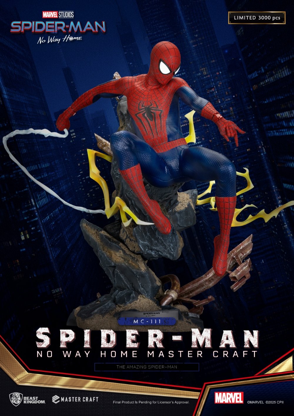 MARVEL - The Amazing Spider-Man -Statuette Master Craft 35cm