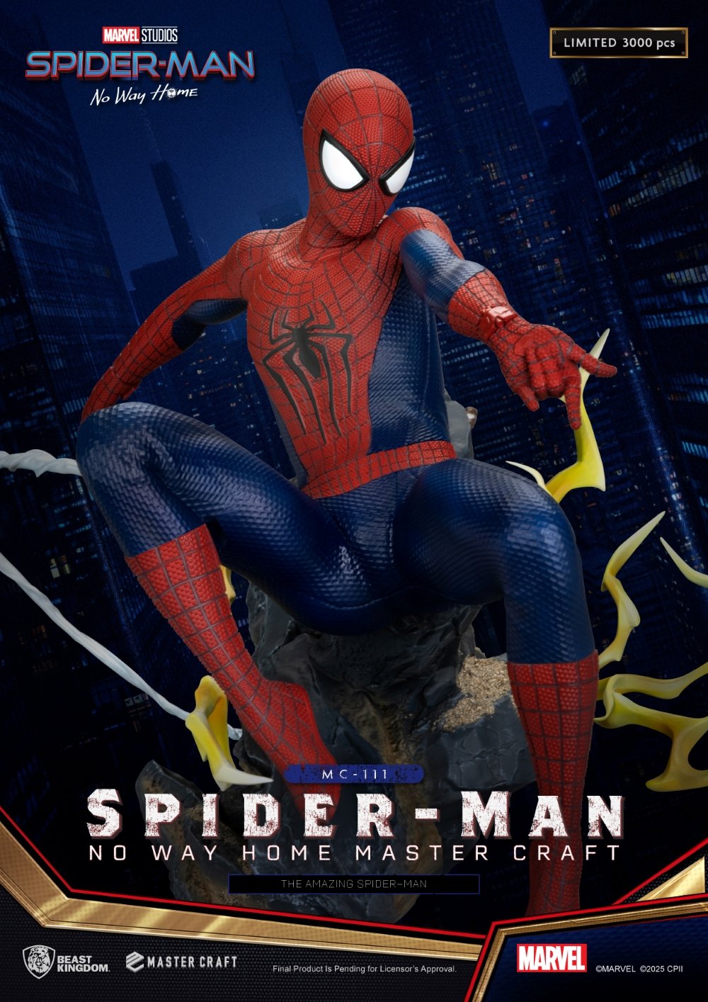 MARVEL - The Amazing Spider-Man -Statuette Master Craft 35cm