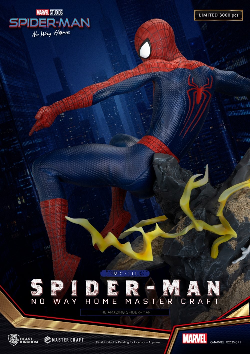 MARVEL - The Amazing Spider-Man -Statuette Master Craft 35cm