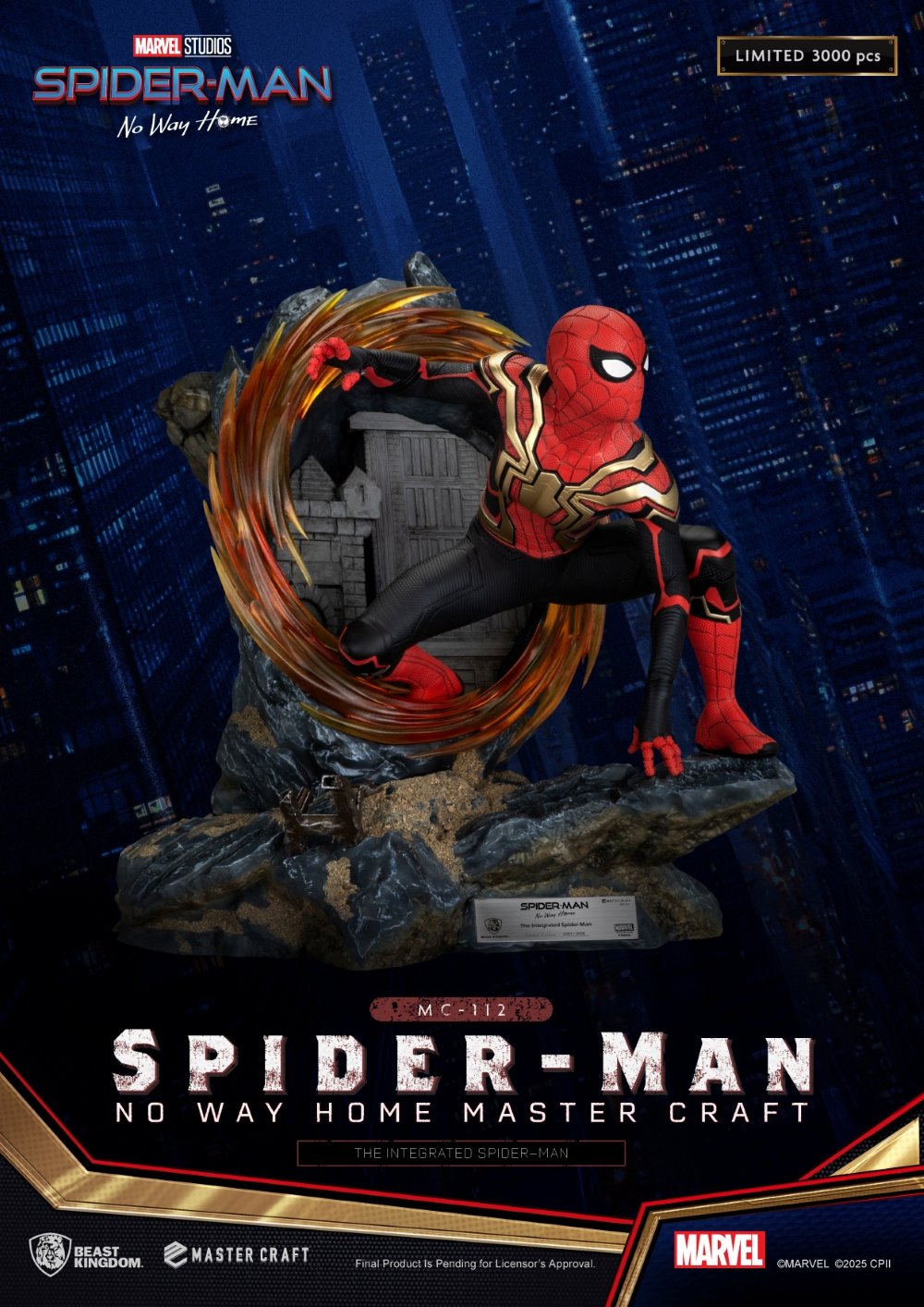 MARVEL - The Integrated Spider-Man -Statuette Master Craft 31.5cm