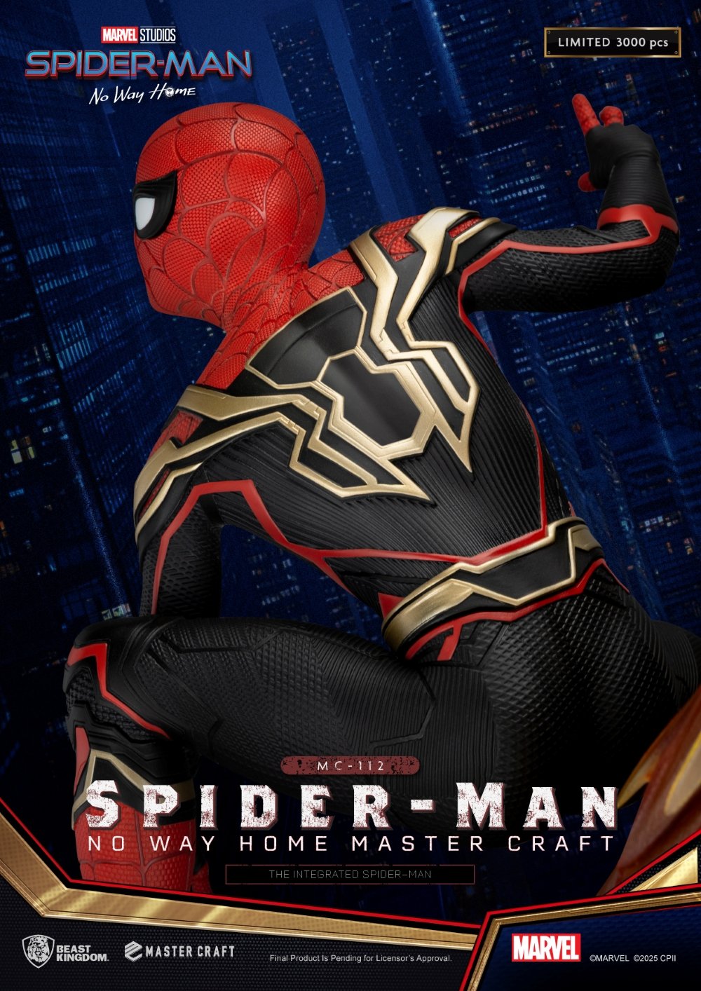 MARVEL - The Integrated Spider-Man -Statuette Master Craft 31.5cm