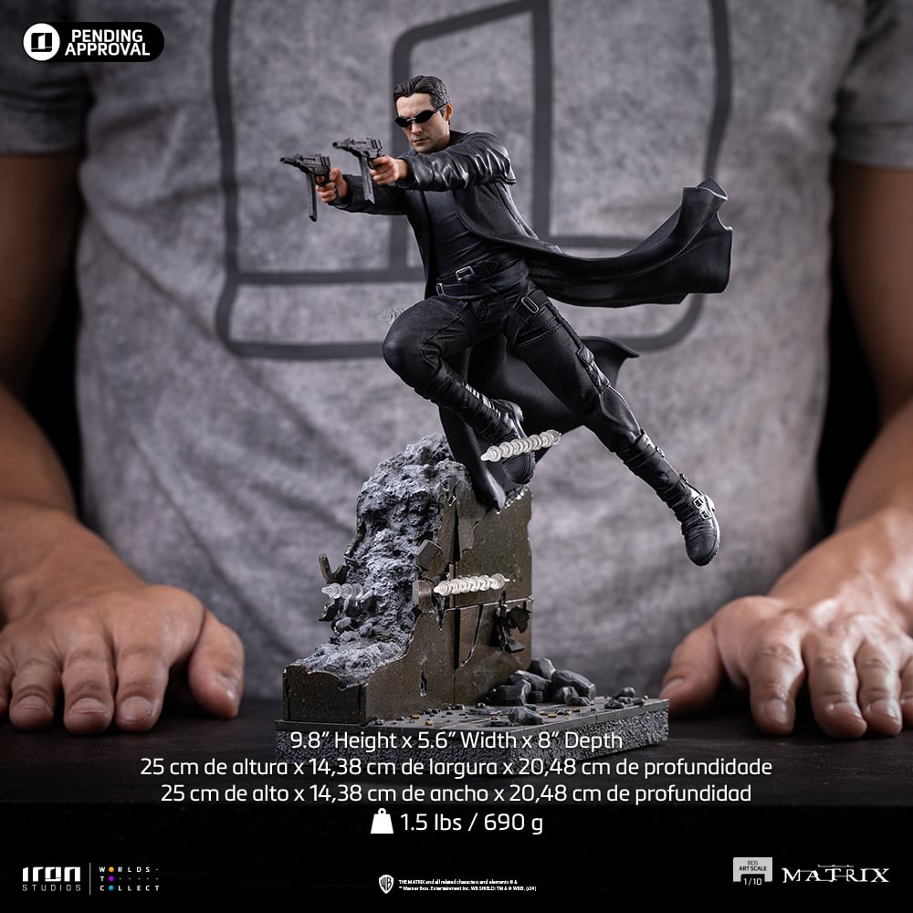 MATRIX - Neo - Statuette Art Scale 1/10 25cm