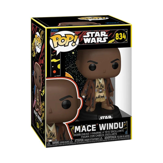MAY THE FOURTH - POP Star Wars N° 834 - Mace Windu (Retro)