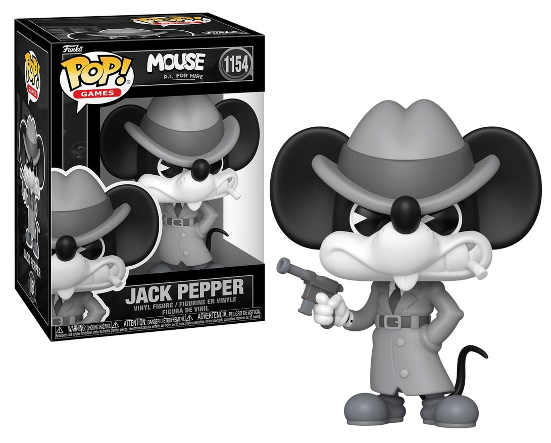 MOUSE PI FOR HIRE - POP Games N° 1154 - Jack Pepper