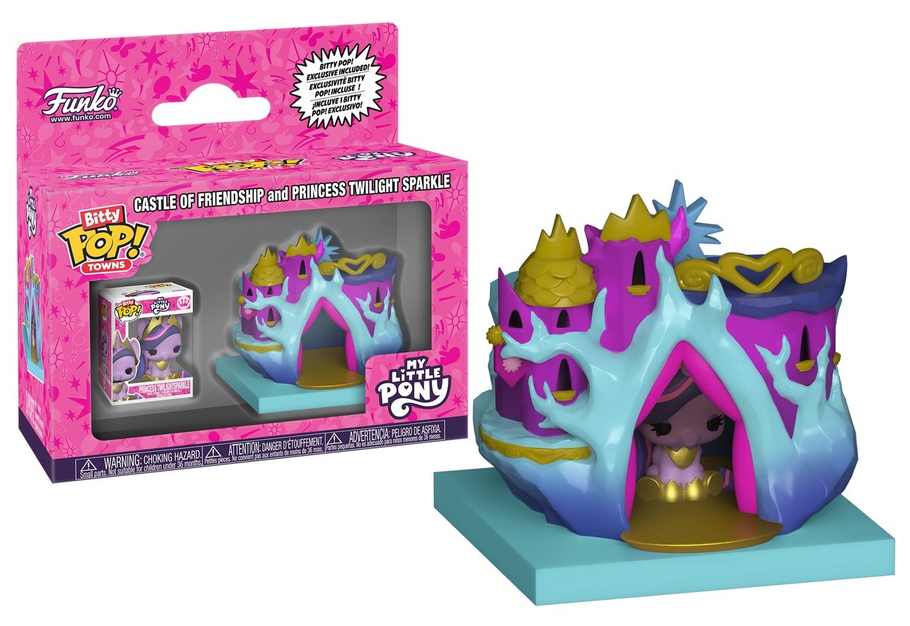 MY LITTLE PONNY - Bitty Pop Town - Castle of friendship