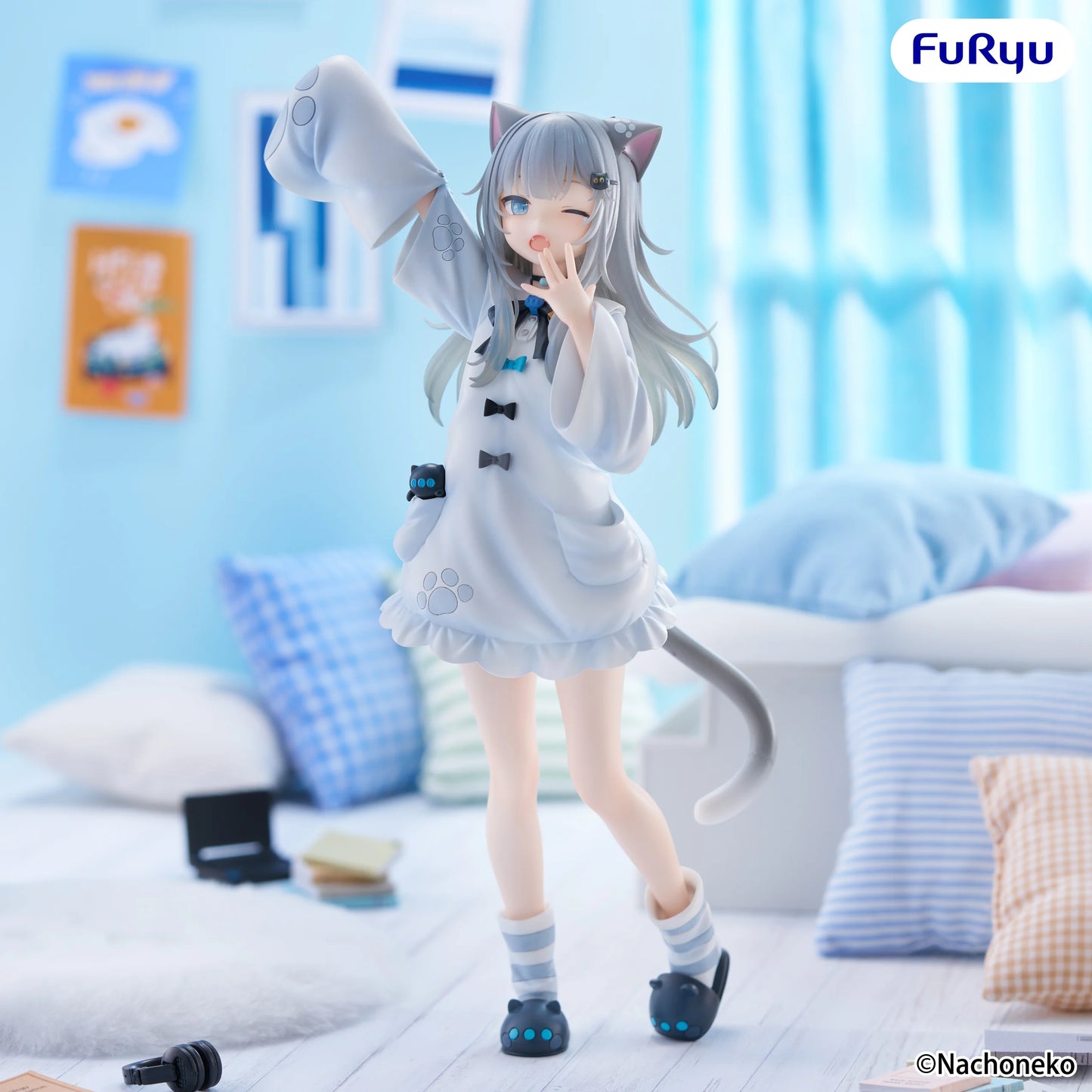 NACHONEKO - Nachoneko - Statuette Trio-Try-It 21cm