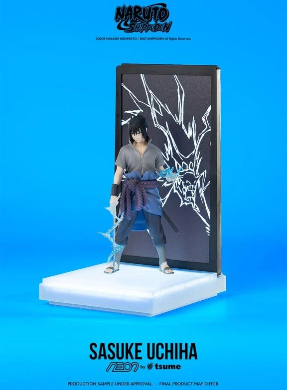 NARUTO - Sasuke Uchiha - Figurine Neon by Tsume 25cm