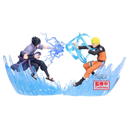 NARUTO SHIPPUDEN - Sasuke Uchiha - Figurine Combination Battle 14cm