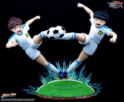 OLIVE ET TOM - Olivier Atton & Ben Becker- Statuette 31cm