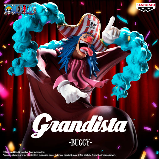 ONE PIECE - Buggy - Figurine Grandista 25cm